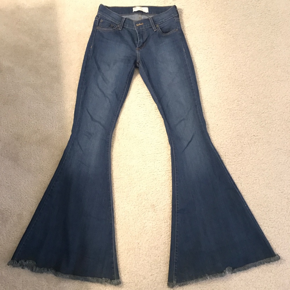 Free People super flare jeans
